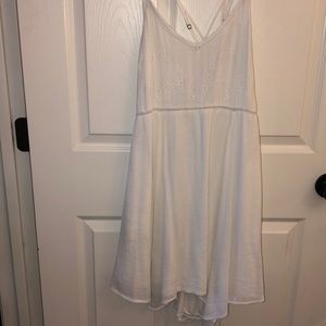 White Abercrombie & Fitch Babydoll Dress